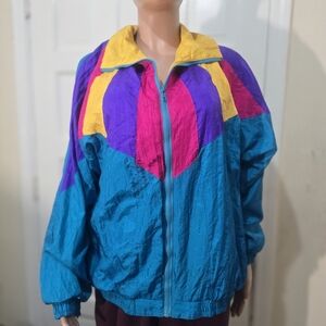Colorful Women's Windbreaker Jacket